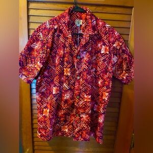 Vintage Large Ui-Makai Hawaiian Shirt